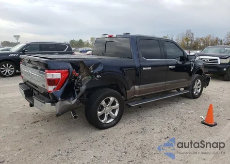 2022 Ford F150 Supercrew из США, поврежденный, VIN 1FTFW1E55NFA47287